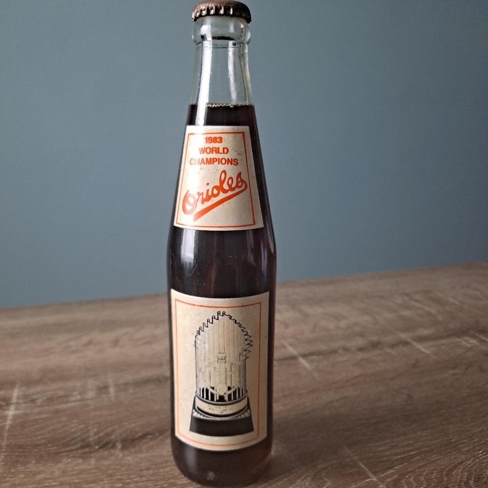 1983 Baltimore Orioles World Series Championship Coca Cola
